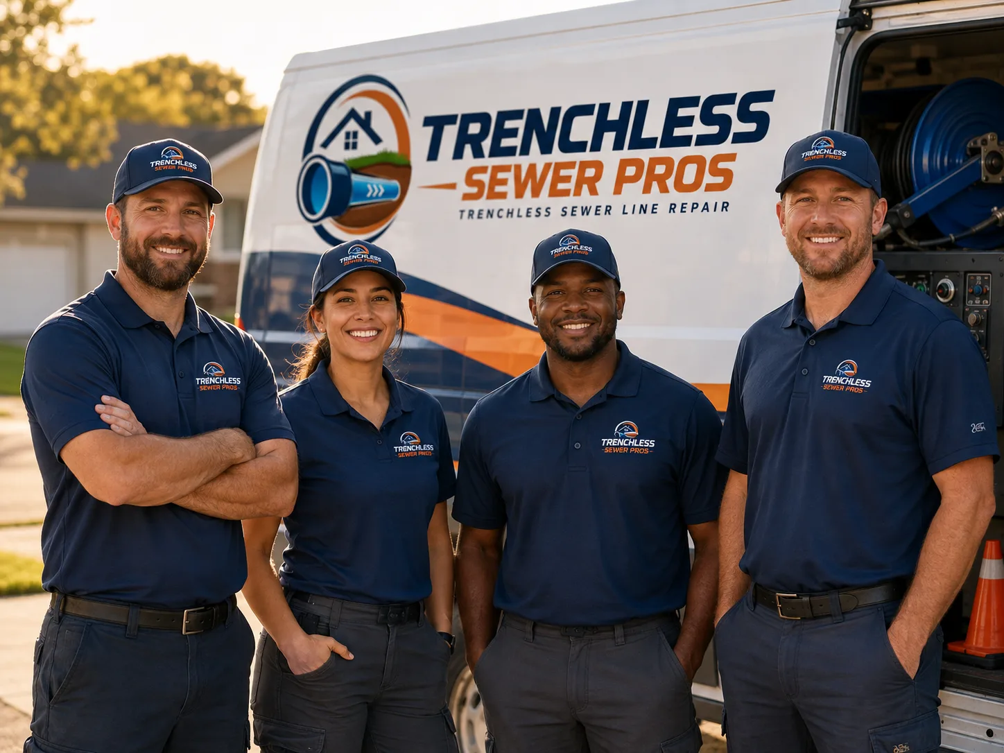 Trenchless Sewer Repair company in Rock, MI